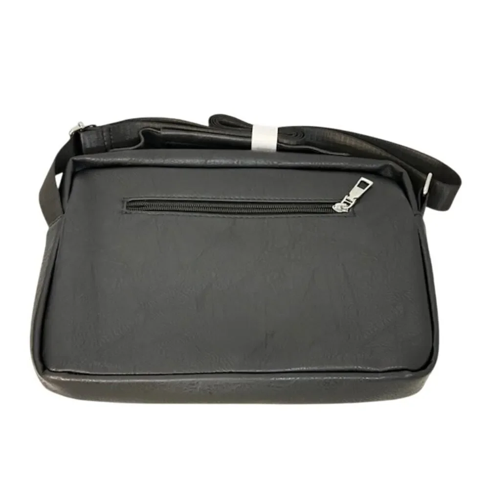 Weixier Men's Shoulder Bag Crossbody Messenger Briefcase Style Tote